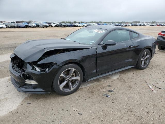1FA6P8AM0F5388354 - 2015 FORD MUSTANG BLACK photo 1
