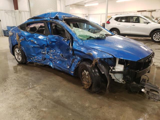 KMHD74LF0HU423536 - 2017 HYUNDAI ELANTRA SE BLUE photo 4