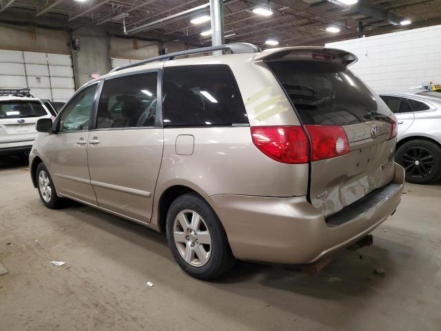 5TDZK22C18S155573 - 2008 TOYOTA SIENNA XLE CREAM photo 2