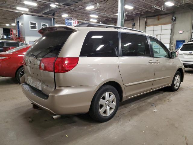 5TDZK22C18S155573 - 2008 TOYOTA SIENNA XLE CREAM photo 3