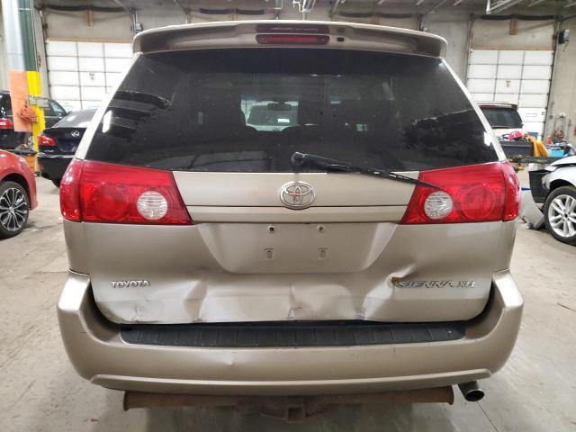 5TDZK22C18S155573 - 2008 TOYOTA SIENNA XLE CREAM photo 6