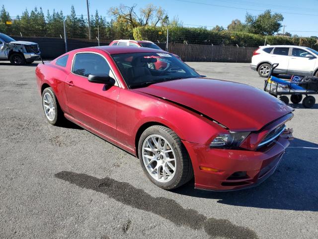 1ZVBP8AM7E5208663 - 2014 FORD MUSTANG RED photo 4