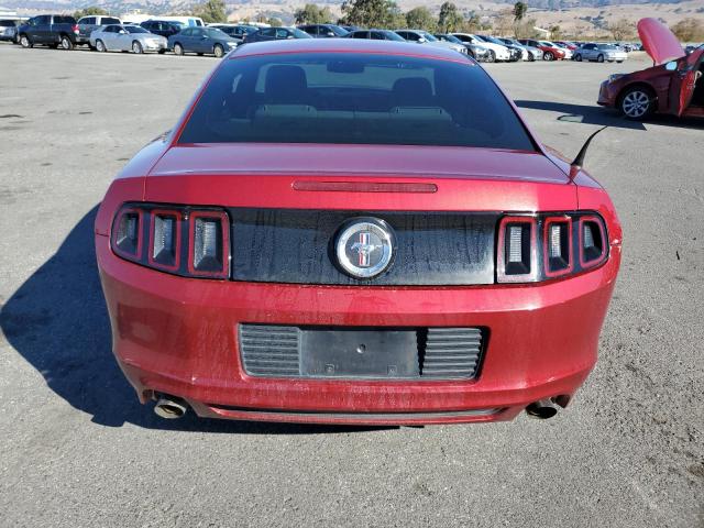 1ZVBP8AM7E5208663 - 2014 FORD MUSTANG RED photo 6