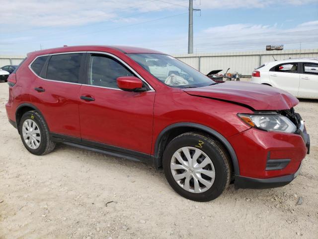 JN8AT2MT5HW394135 - 2017 NISSAN ROGUE S RED photo 4