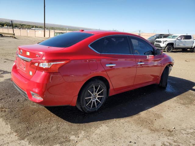 3N1AB7AP0HY357766 - 2017 NISSAN SENTRA S RED photo 3