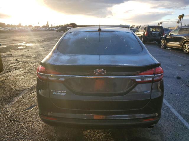 3FA6P0PU0HR191242 - 2017 FORD FUSION SE PHEV BLACK photo 6