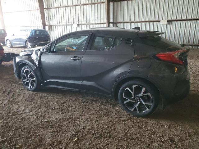 NMTKHMBX3JR003684 - 2018 TOYOTA C-HR XLE GRAY photo 2