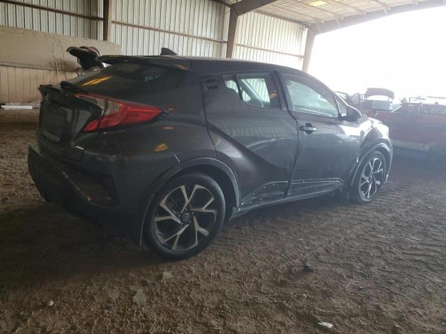 NMTKHMBX3JR003684 - 2018 TOYOTA C-HR XLE GRAY photo 3