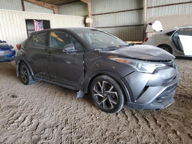 NMTKHMBX3JR003684 - 2018 TOYOTA C-HR XLE GRAY photo 4