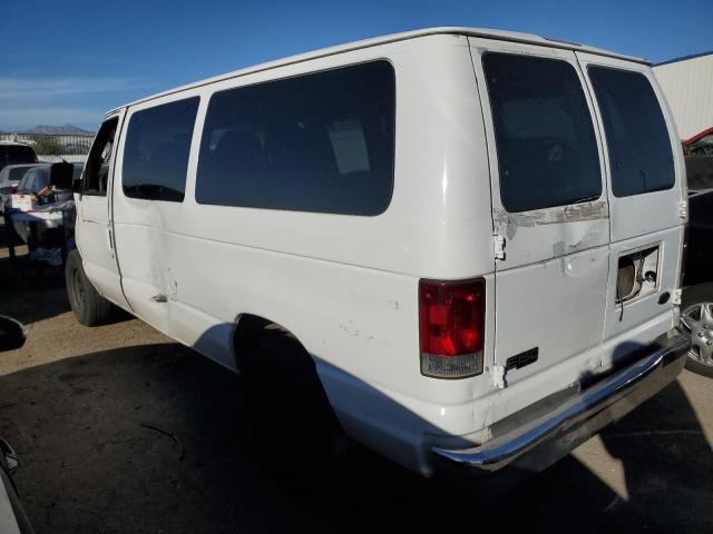 1FDRE11W25HA13516 - 2005 FORD ECONOLINE E150 WAGON WHITE photo 2