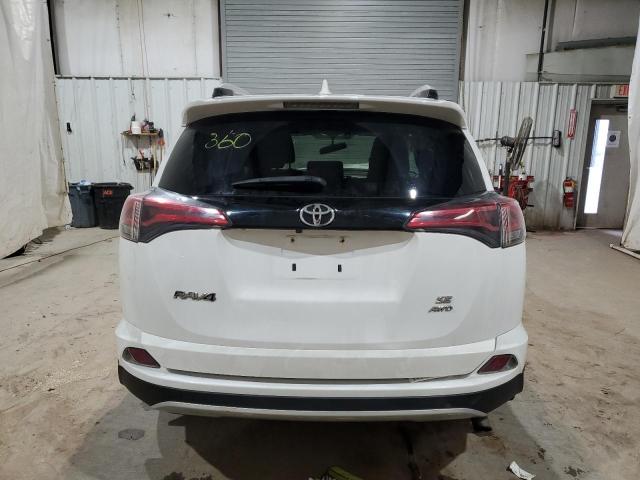 2T3JFREV9GW529304 - 2016 TOYOTA RAV4 SE WHITE photo 6