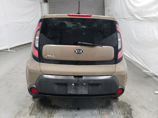 KNDJP3A57F7134225 - 2015 KIA SOUL + BROWN photo 6