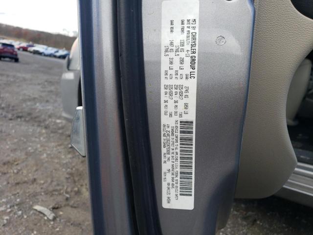 2C4RC1BG2DR753698 - 2013 CHRYSLER TOWN & COU TOURING ვერცხლისფერი ფოტო 13