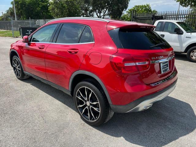 WDCTG4EB4HJ335160 - 2017 MERCEDES-BENZ GLA 250 RED photo 2