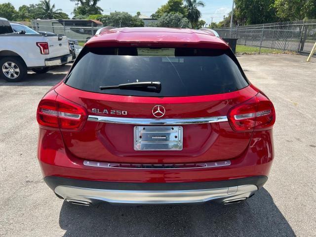 WDCTG4EB4HJ335160 - 2017 MERCEDES-BENZ GLA 250 RED photo 6