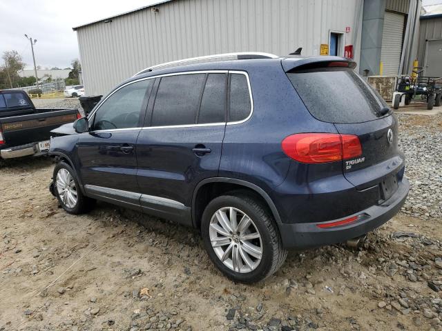 WVGAV7AX2GW581238 - 2016 VOLKSWAGEN TIGUAN S BLUE photo 2