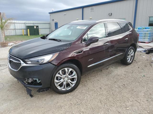 5GAEVCKW7MJ251075 - 2021 BUICK ENCLAVE AVENIR BURGUNDY photo 1