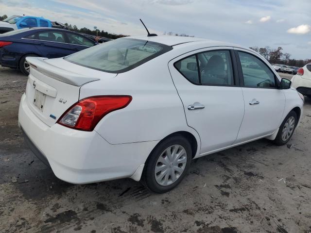 3N1CN7AP6FL886343 - 2015 NISSAN VERSA S WHITE photo 3