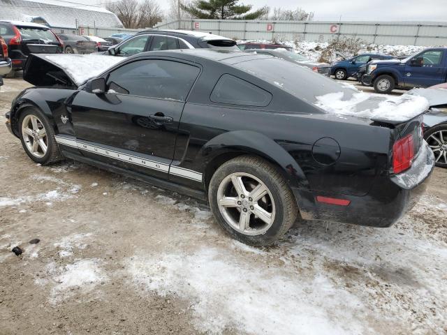 1ZVHT80N695111654 - 2009 FORD MUSTANG BLACK photo 2