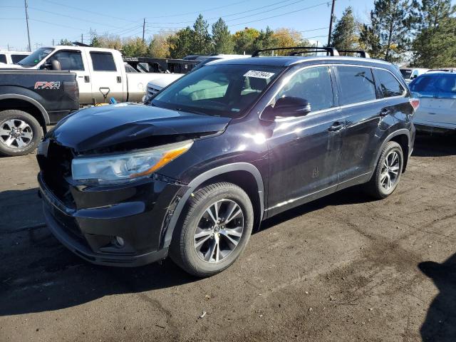 2016 TOYOTA HIGHLANDER XLE, 