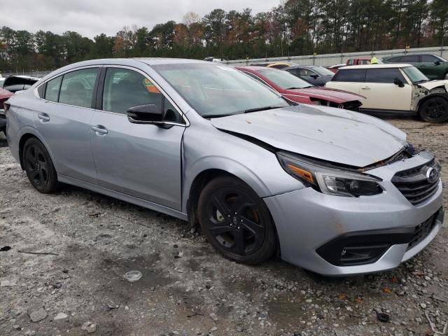 4S3BWAH63N3005821 - 2022 SUBARU LEGACY SPORT SILVER photo 4