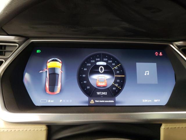 5YJSA1CP4DFP26035 - 2013 TESLA MODEL S RED photo 9