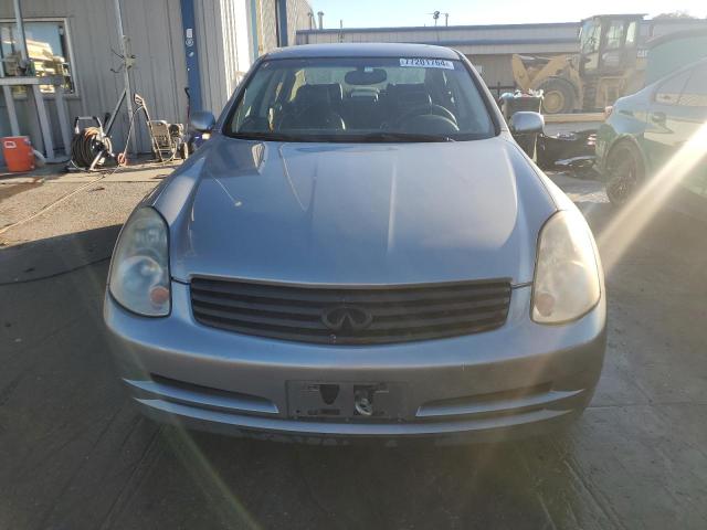 JNKCV51F74M707768 - 2004 INFINITI G35 GRAY photo 5