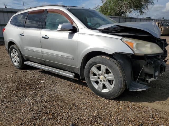 1GNKRGED1BJ318295 - 2011 CHEVROLET TRAVERSE LT SILVER photo 4