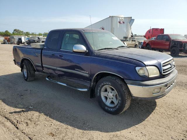 5TBRT341XYS125866 - 2000 TOYOTA TUNDRA ACCESS CAB Bleu photo 4
