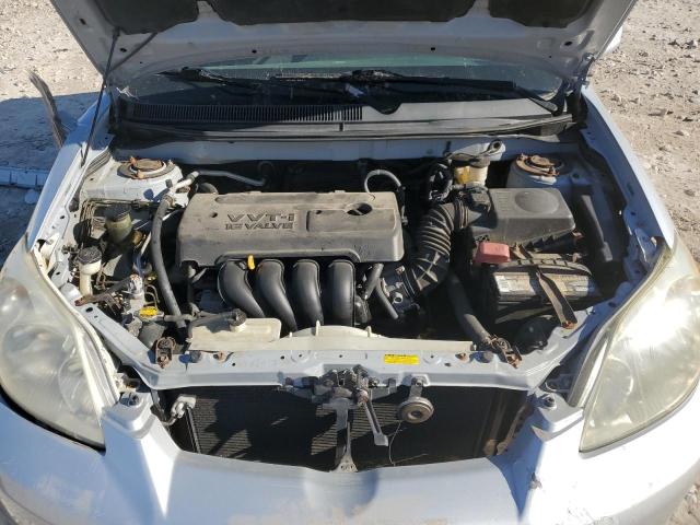 2T1KR32E57C643243 - 2007 TOYOTA COROLLA MA XR SILVER photo 11