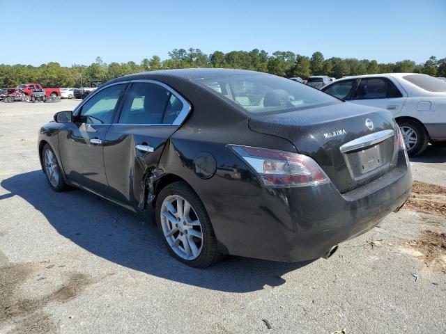 1N4AA5APXCC858062 - 2012 NISSAN MAXIMA S BLACK photo 2