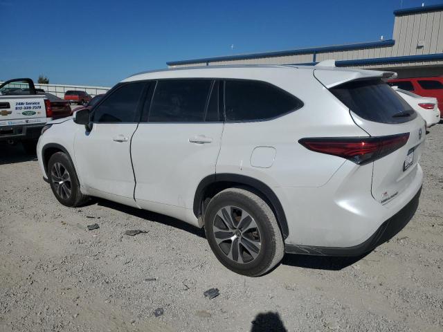 5TDGZRAH2NS542525 - 2022 TOYOTA HIGHLANDER XLE WHITE photo 2