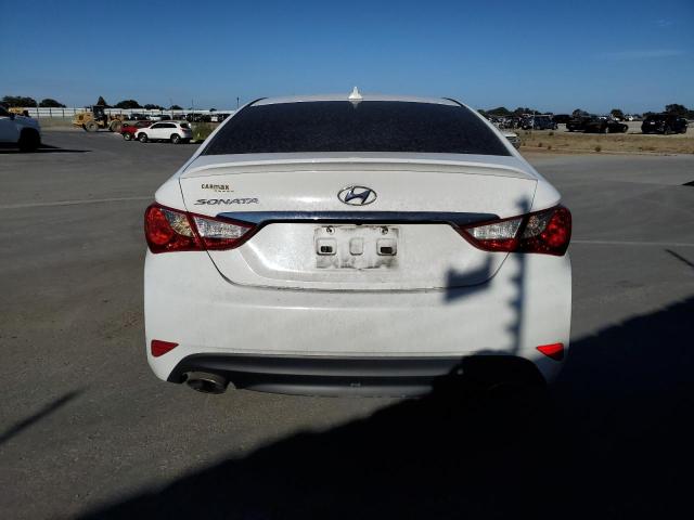 5NPEC4AC0EH920752 - 2014 HYUNDAI SONATA SE WHITE photo 6