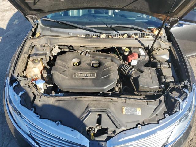3LN6L2J98GR633040 - 2016 LINCOLN MKZ GRAY photo 11