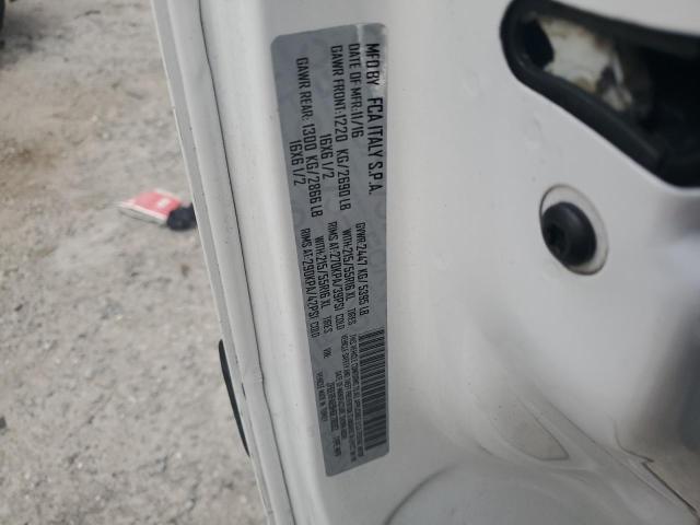 ZFBERFAB9H6E78883 - 2017 RAM PROMASTER WHITE photo 12