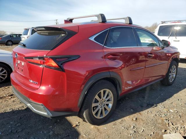 JTJDJRDZ3L5004768 - 2020 LEXUS NX 300H RED photo 3