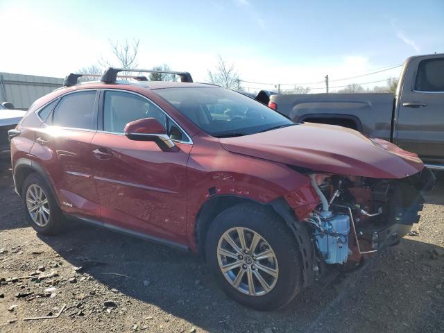 JTJDJRDZ3L5004768 - 2020 LEXUS NX 300H RED photo 4