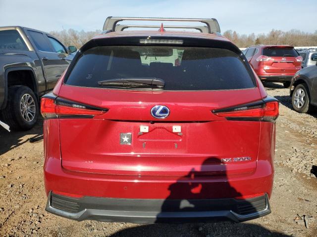 JTJDJRDZ3L5004768 - 2020 LEXUS NX 300H RED photo 6