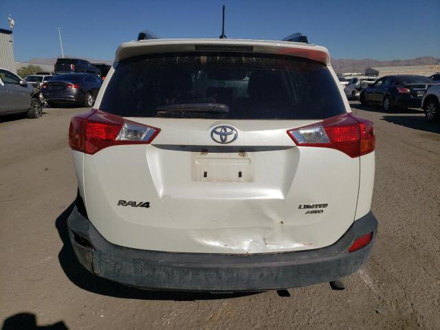 JTMDFREVXDD039685 - 2013 TOYOTA RAV4 LIMITED WHITE photo 6