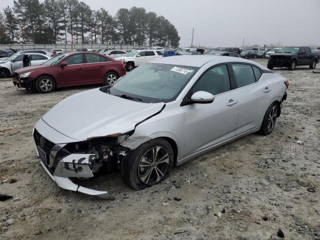 3N1AB8CV9NY241575 - 2022 NISSAN SENTRA SV SILVER photo 1