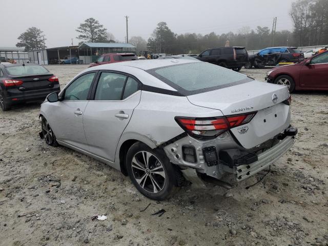 3N1AB8CV9NY241575 - 2022 NISSAN SENTRA SV SILVER photo 2