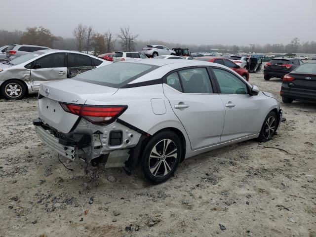 3N1AB8CV9NY241575 - 2022 NISSAN SENTRA SV SILVER photo 3