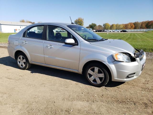 KL1TD5DE7BB184405 - 2011 CHEVROLET AVEO LS SILVER photo 4