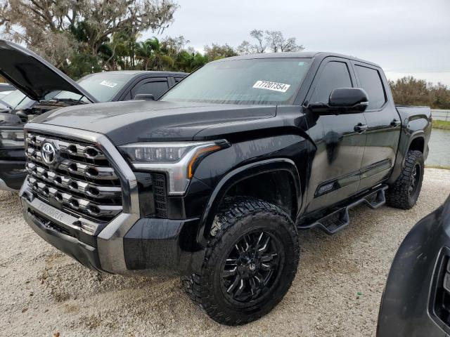 5TFNA5DB2PX068734 - 2023 TOYOTA TUNDRA CREWMAX PLATINUM შავი ფოტო 1