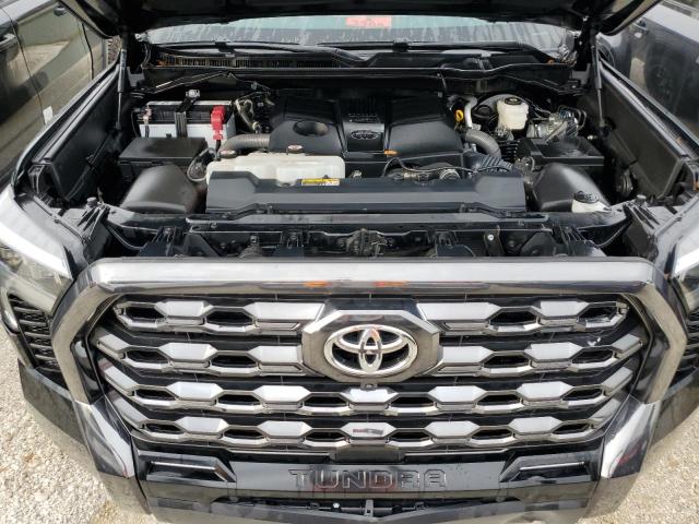 5TFNA5DB2PX068734 - 2023 TOYOTA TUNDRA CREWMAX PLATINUM შავი ფოტო 12
