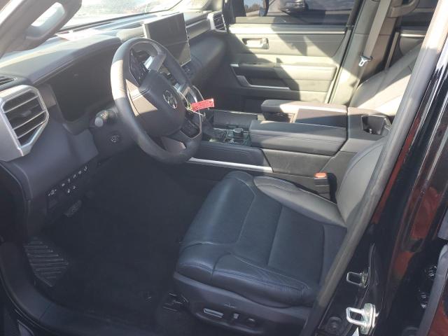 5TFNA5DB2PX068734 - 2023 TOYOTA TUNDRA CREWMAX PLATINUM შავი ფოტო 7
