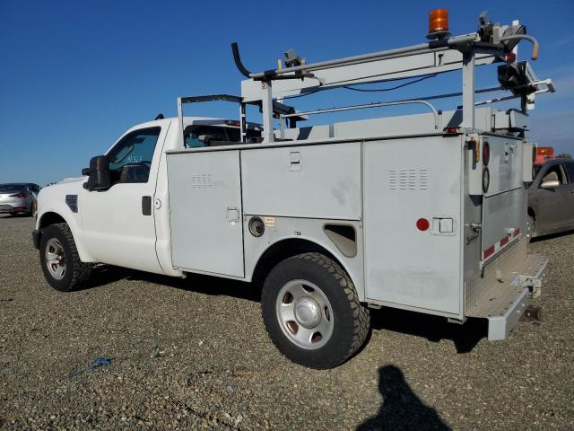 1FDSF30578EC15566 - 2008 FORD F350 SRW SUPER DUTY WHITE photo 2