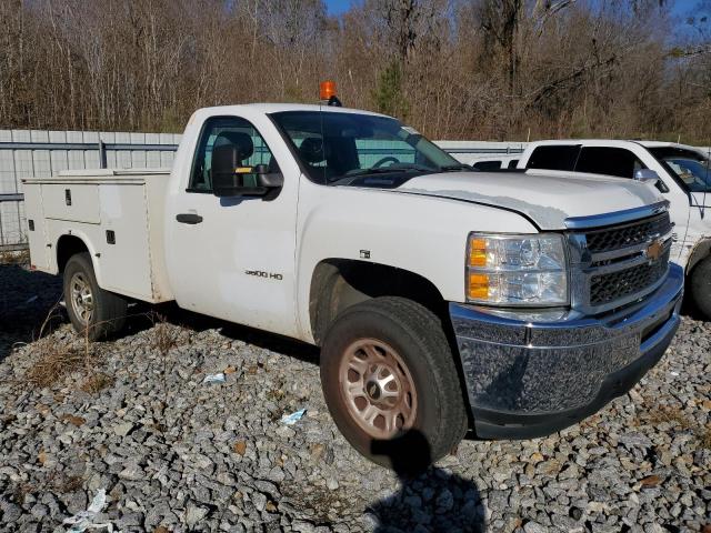 1GB3CZCG4DF229239 - 2013 CHEVROLET SILVERADO C3500 WHITE photo 1