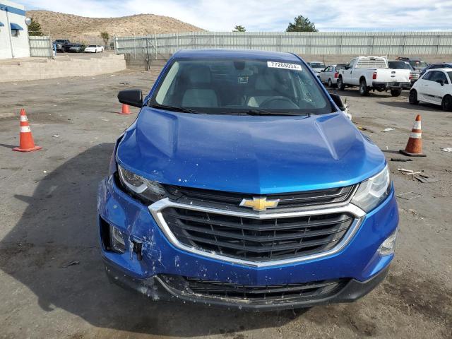 3GNAXHEV5KS524203 - 2019 CHEVROLET EQUINOX LS BLUE photo 5