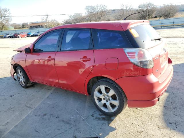 2T1KR32E47C650541 - 2007 TOYOTA COROLLA MA XR RED photo 2